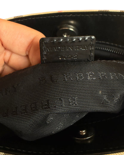 2000S BURBERRY NOVA CHECK TOTE BAG