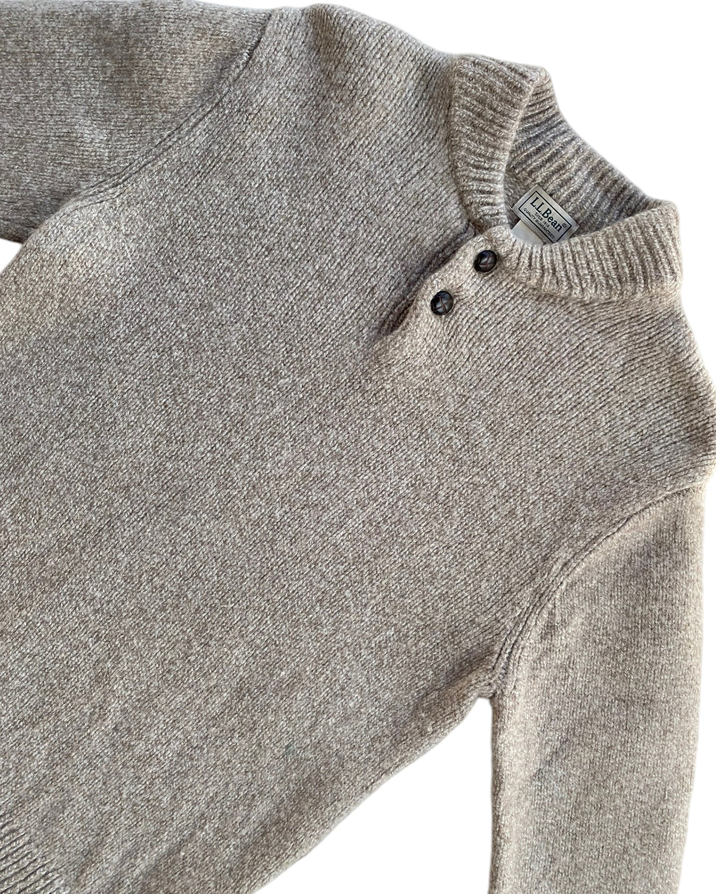 1990´S L.L. BEAN LAMBS WOOL SWEATER