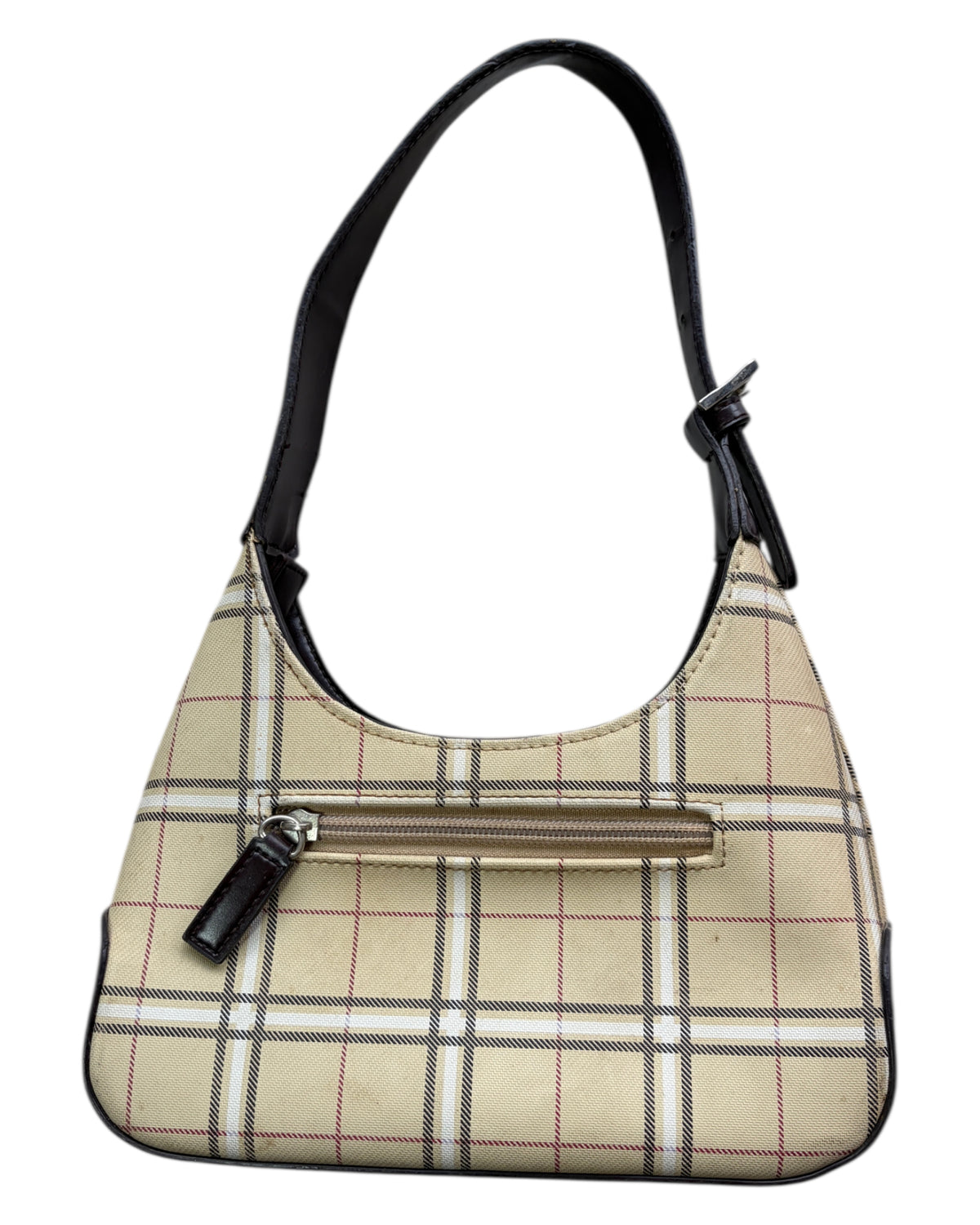 2000S PLAID SHOULDERBAG