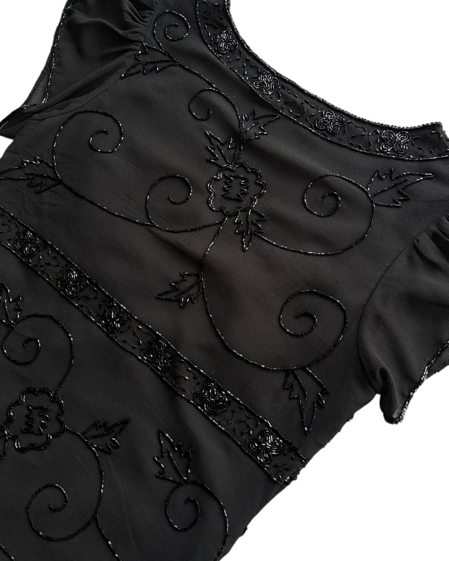 2000S MIDNIGHT GARDEN BLOUSE