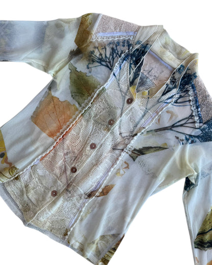 1990’S LEAF BLOUSE