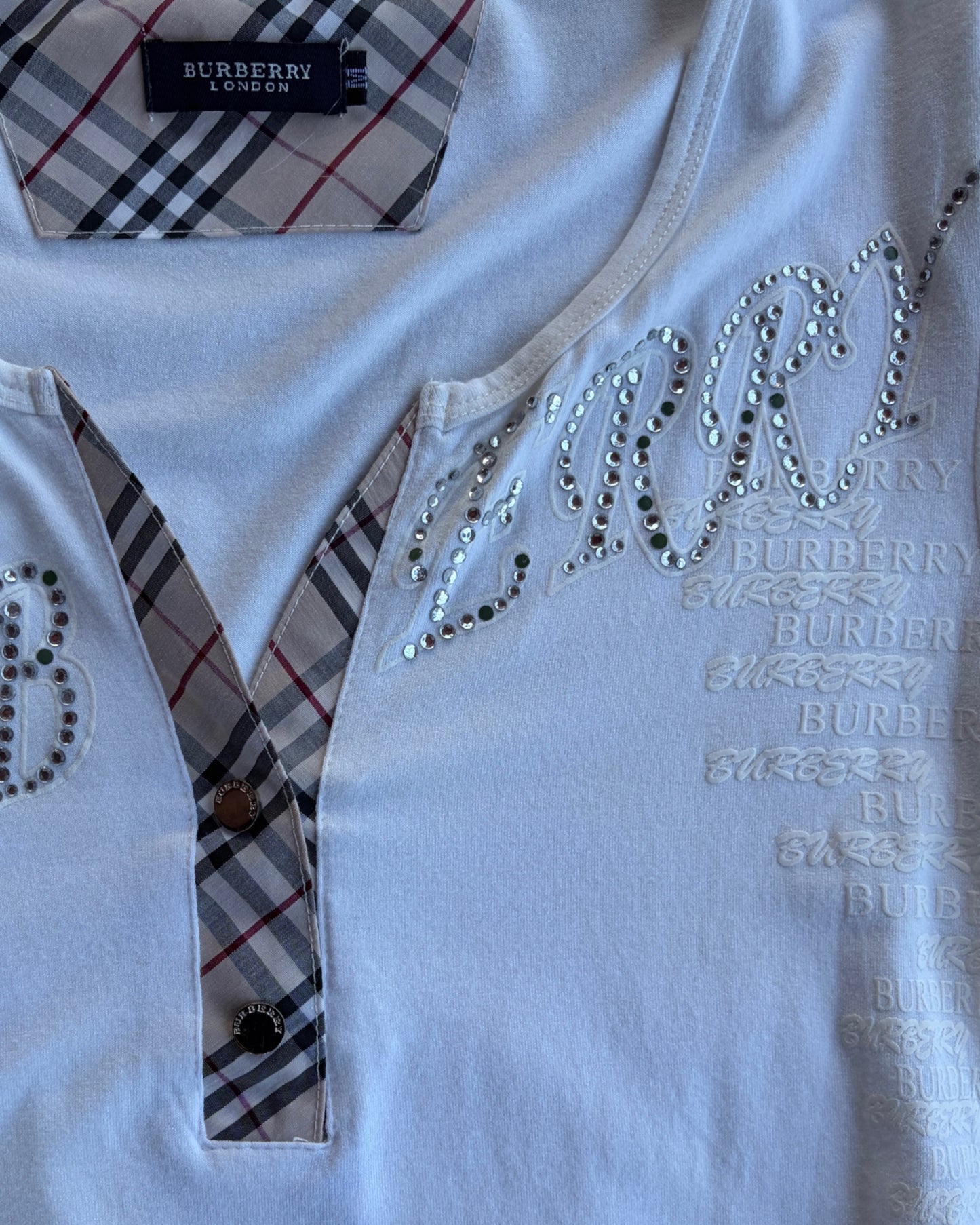 2000S BURBERRY STYLE TOP