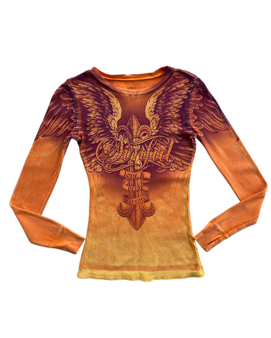 2000'S SINFUL THERMAL T-SHIRT