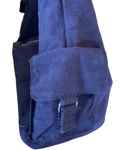2000S KIPLING PURPLE NYLON SHOULDER BAG