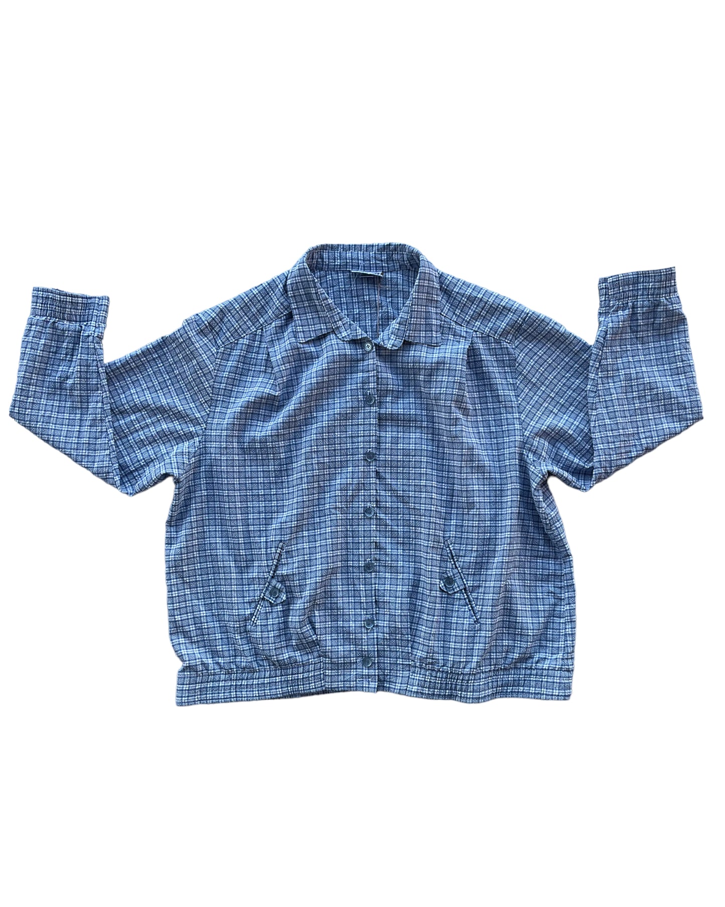 1990s ALFERD DUNNER PLAID SHIRT