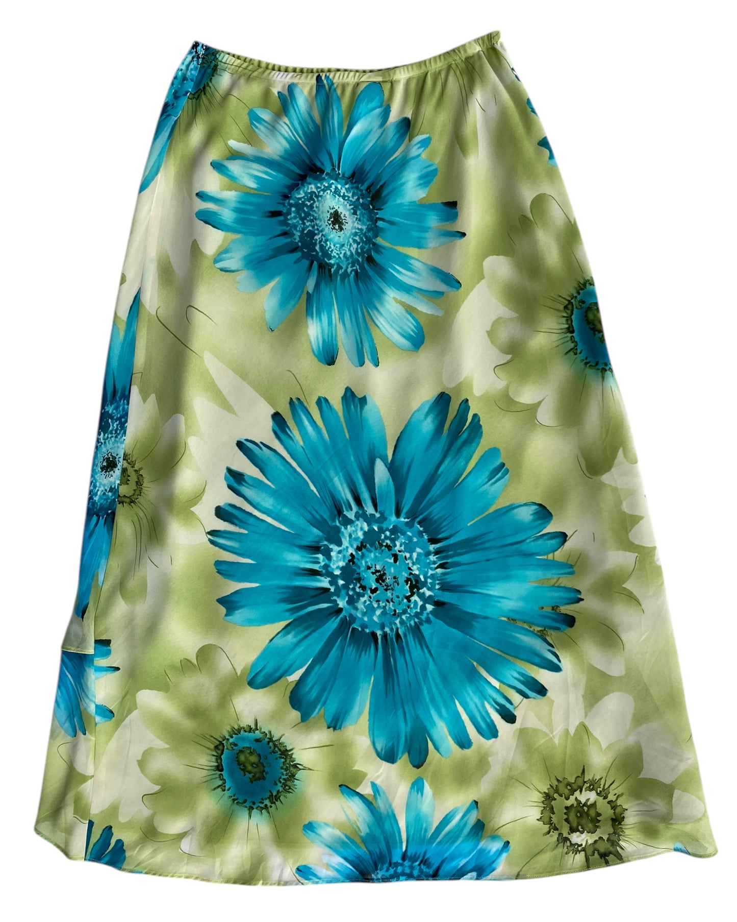 1990´S 3D FLOWERED PRINTED SKIRT