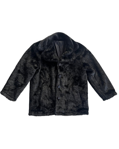 2000'S BLACK FUR COAT