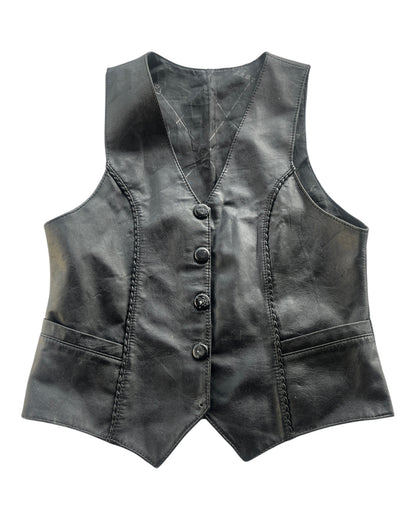 1990´S LEATHER VEST