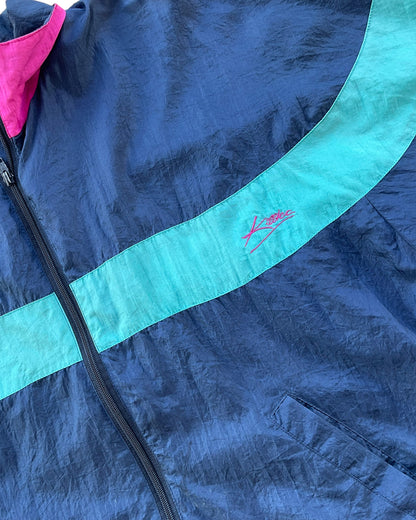 1990S KILLTEC BLUE WINDBREAKER