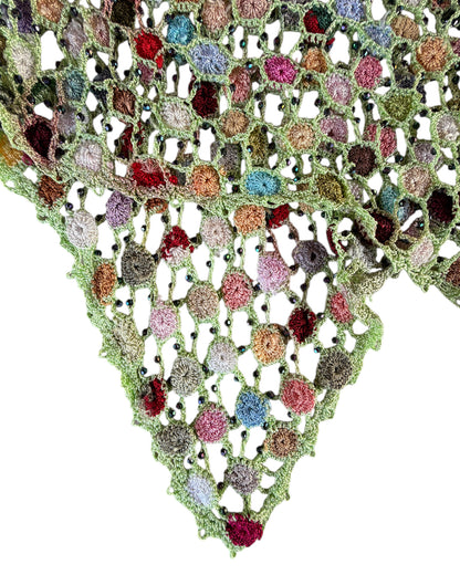 2000S MULTICOLOR CROCHET SKIRT