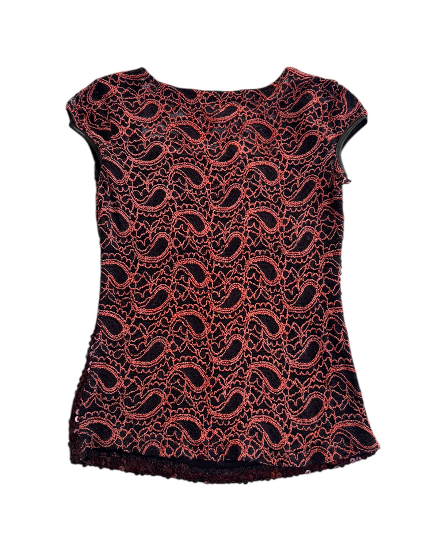 2000’S SEQUINS TOP