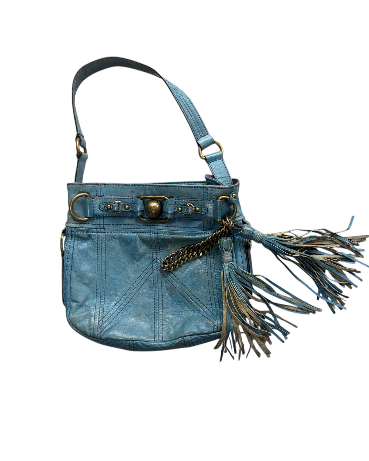 2000S JUICY COUTURE LEATHER BAG