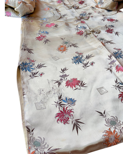 1970S PEONY BRAND ROBE