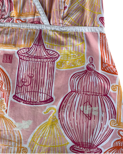 2000S LILLY PULITZER BIRD CAGE DRESS