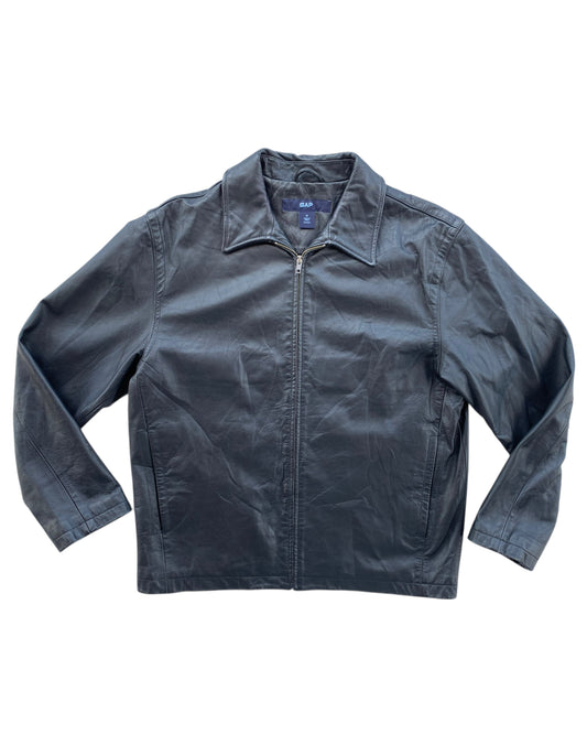 1990'S GAP LEATHER JACKET