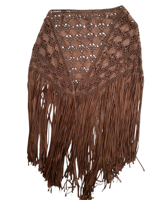 1990´S CROCHET PONCHO