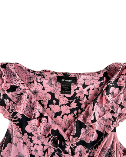 2000S CELINA RUFFLE TOP