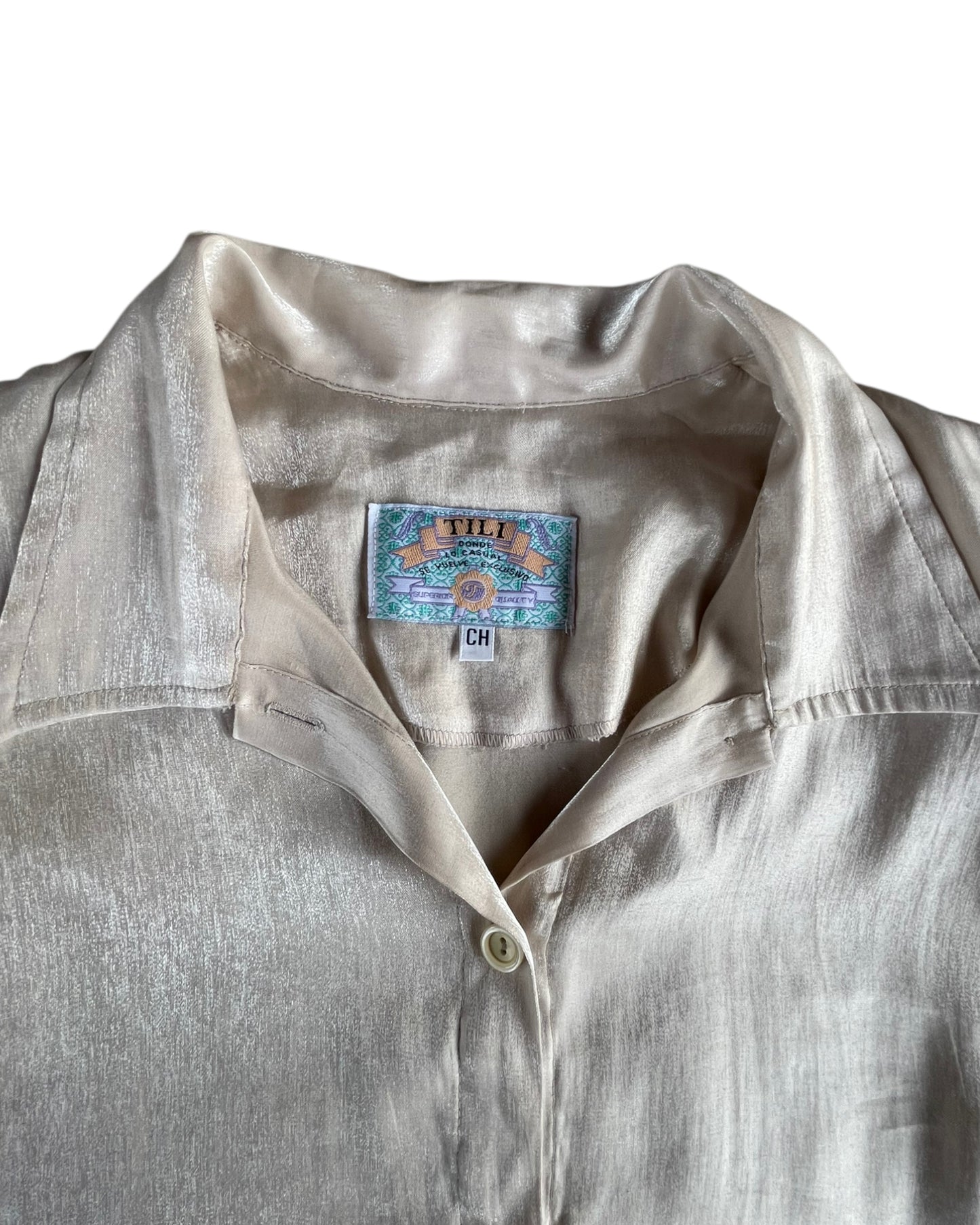 2000S TILI CREAM SHORT SLEEVE SHIRT