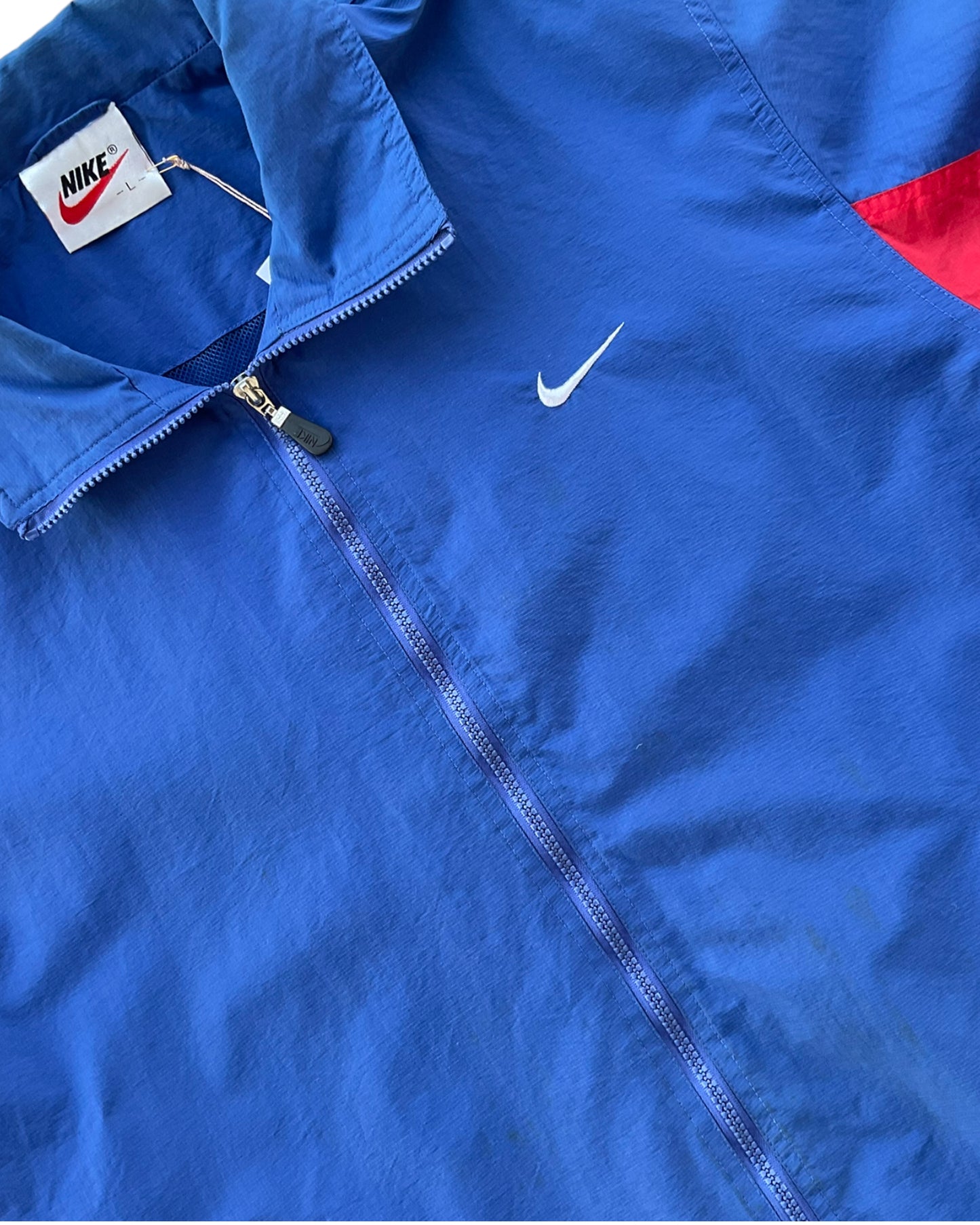 1990S NIKE BLUE WINDBREAKER