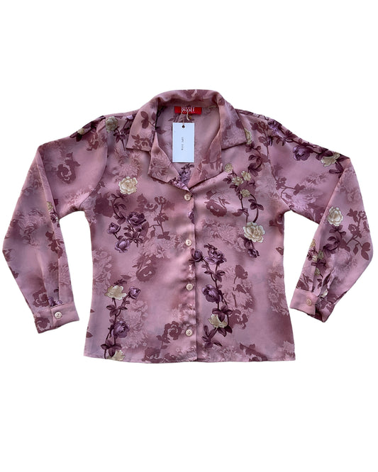 1990s BISSET FLORAL BLOUSE