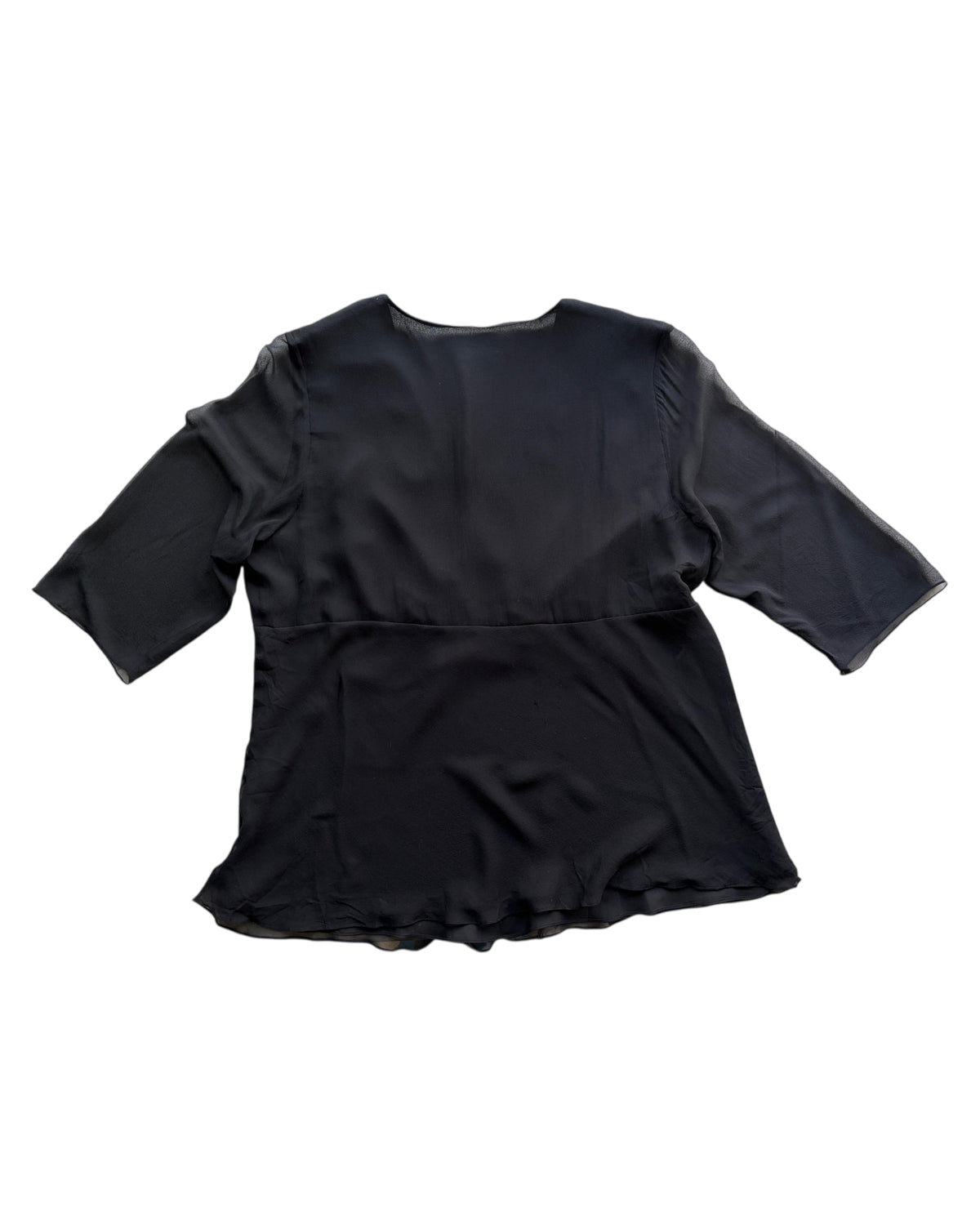2000S AVENUE SILK BLOUSE