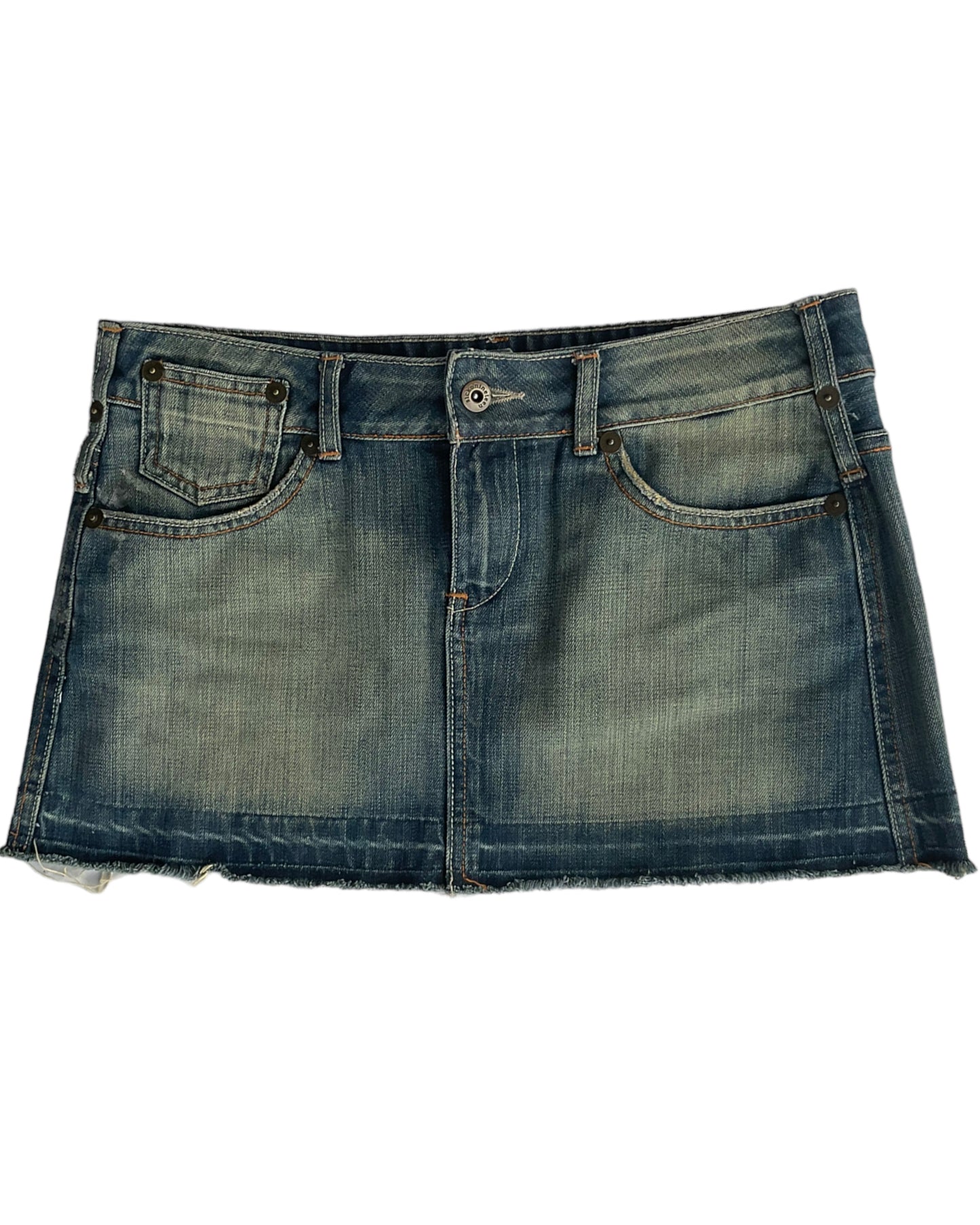 2000s SICKONINE TEEN DENIM MINI SKIRT