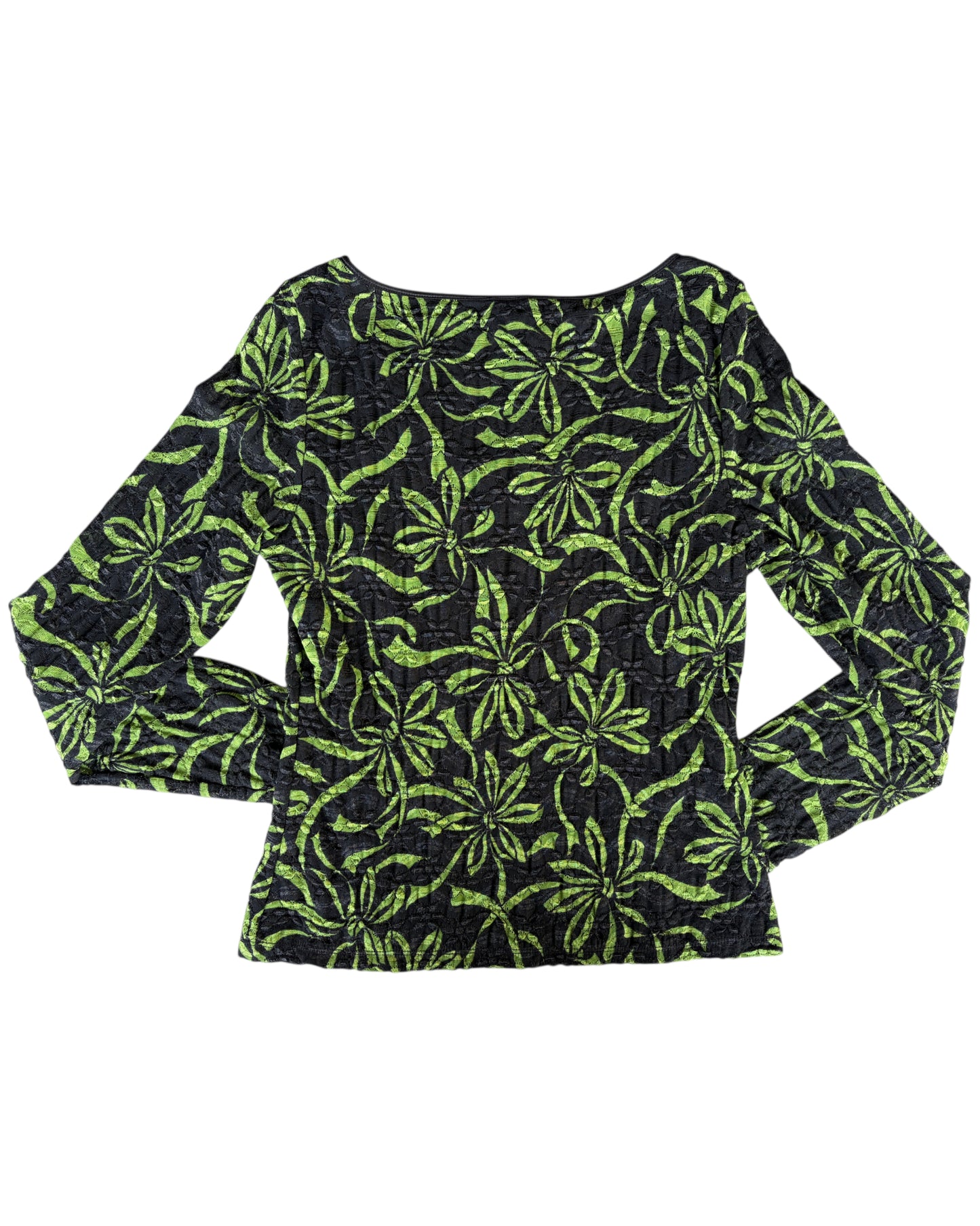 2000S I·N·C BLACK LACE TOP