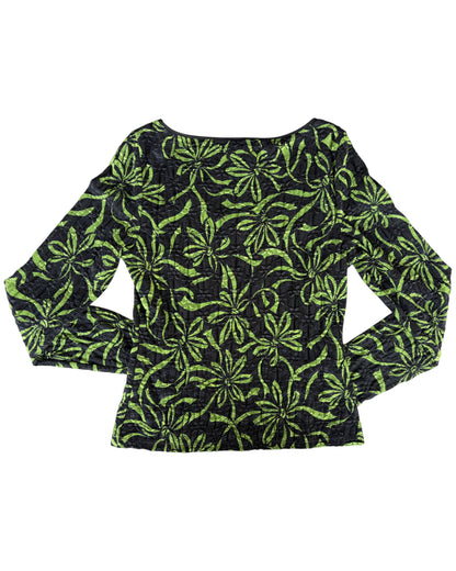 2000S I·N·C BLACK LACE TOP