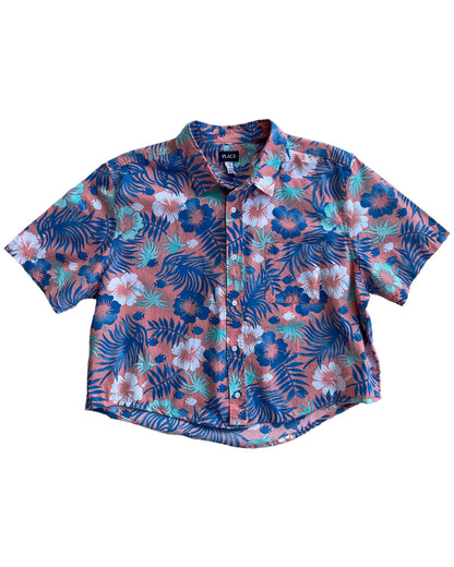 1990S PINK HAWAIIAN SHIRT