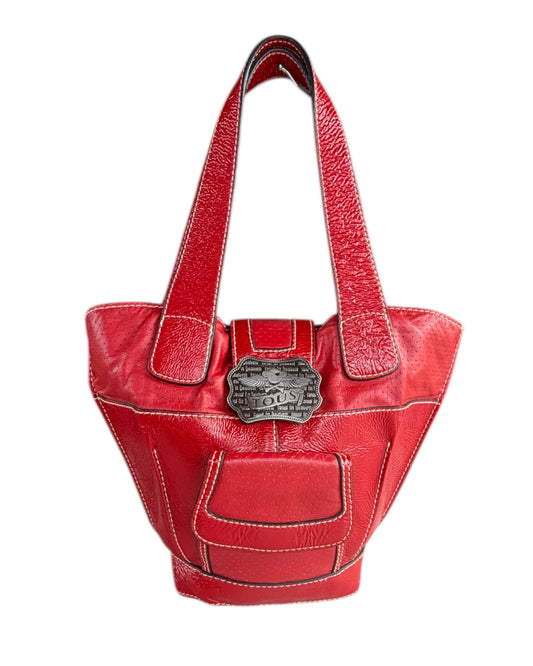 2000S TOUS LEATHER HANDBAG