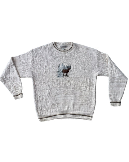 1990S DEER SWEATER