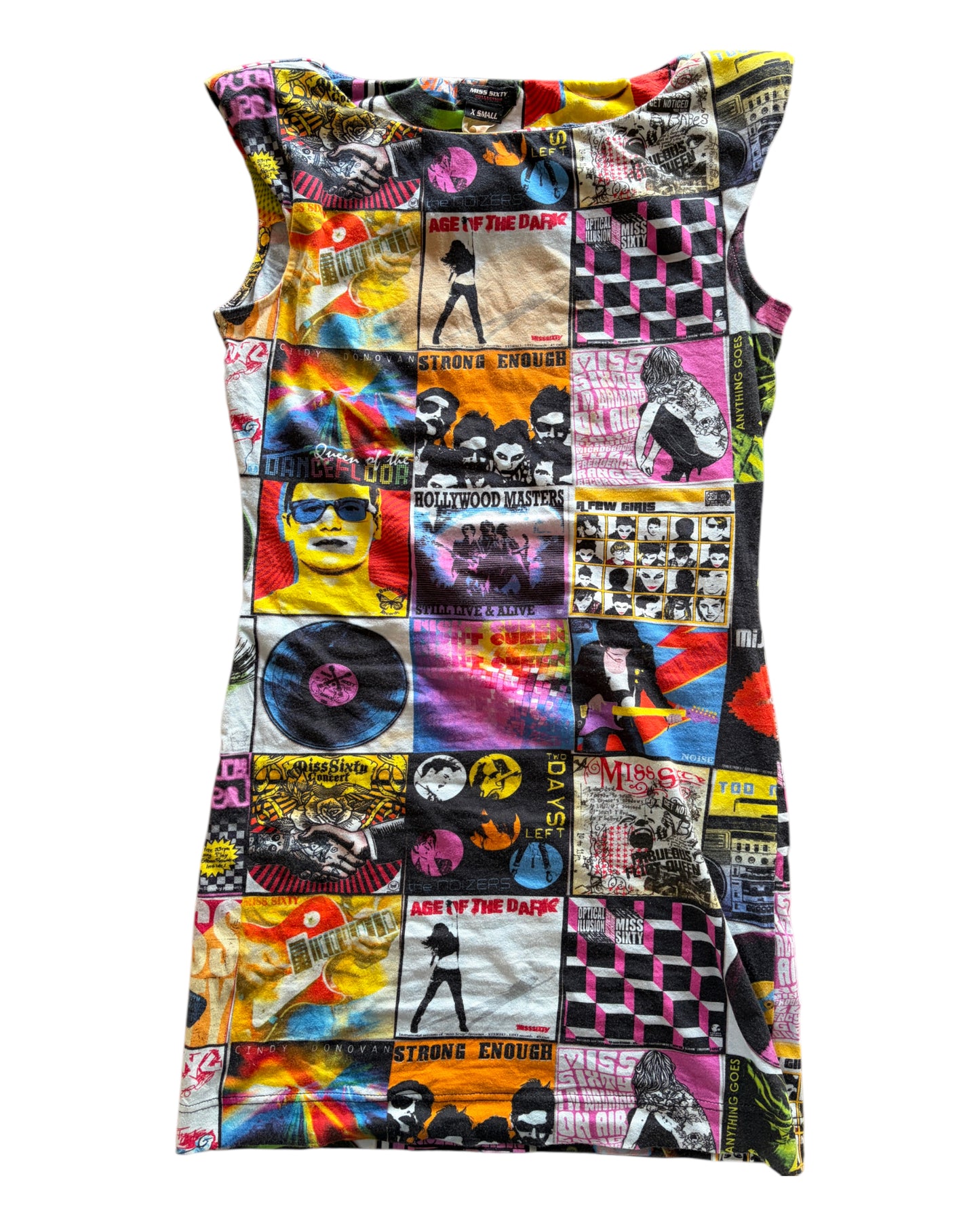2000s MISS SIXTY ALBUM DRESS