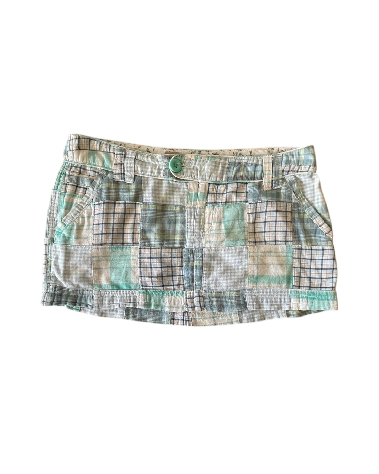 2000S UDYE PATCHWORK SKIRT