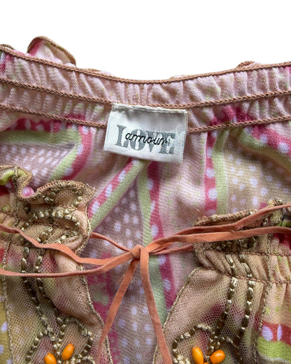 2000S LOVE ANNOUNCEMENT BLOUSE