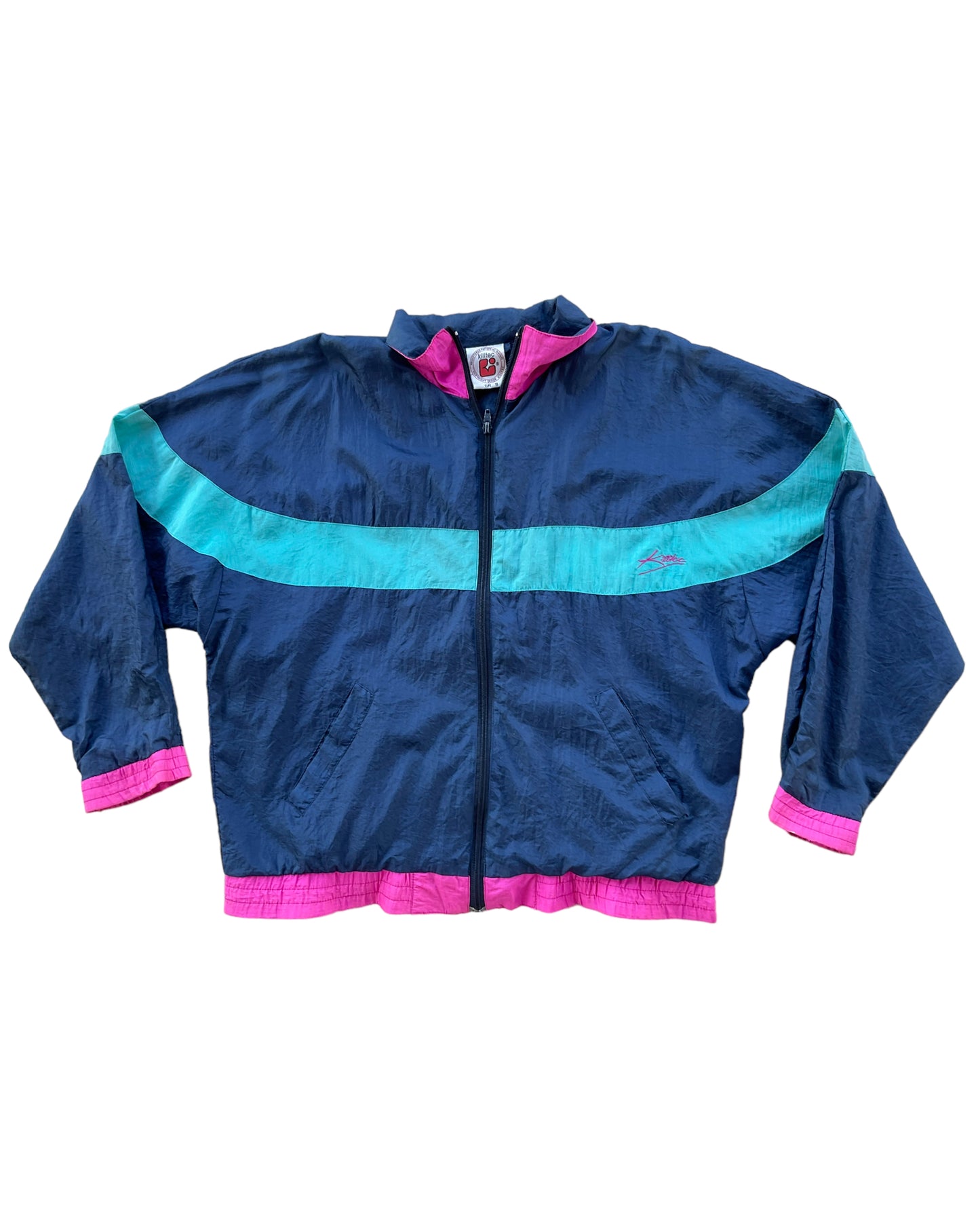 1990S KILLTEC BLUE WINDBREAKER