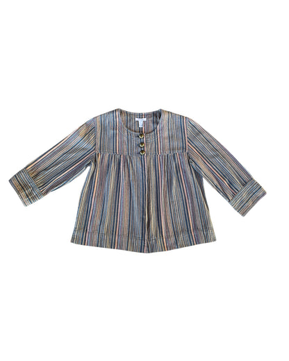 2000S DRESSBARN STRIPED BLOUSE