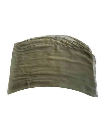 2000´S SILK GREEN PASHMINA