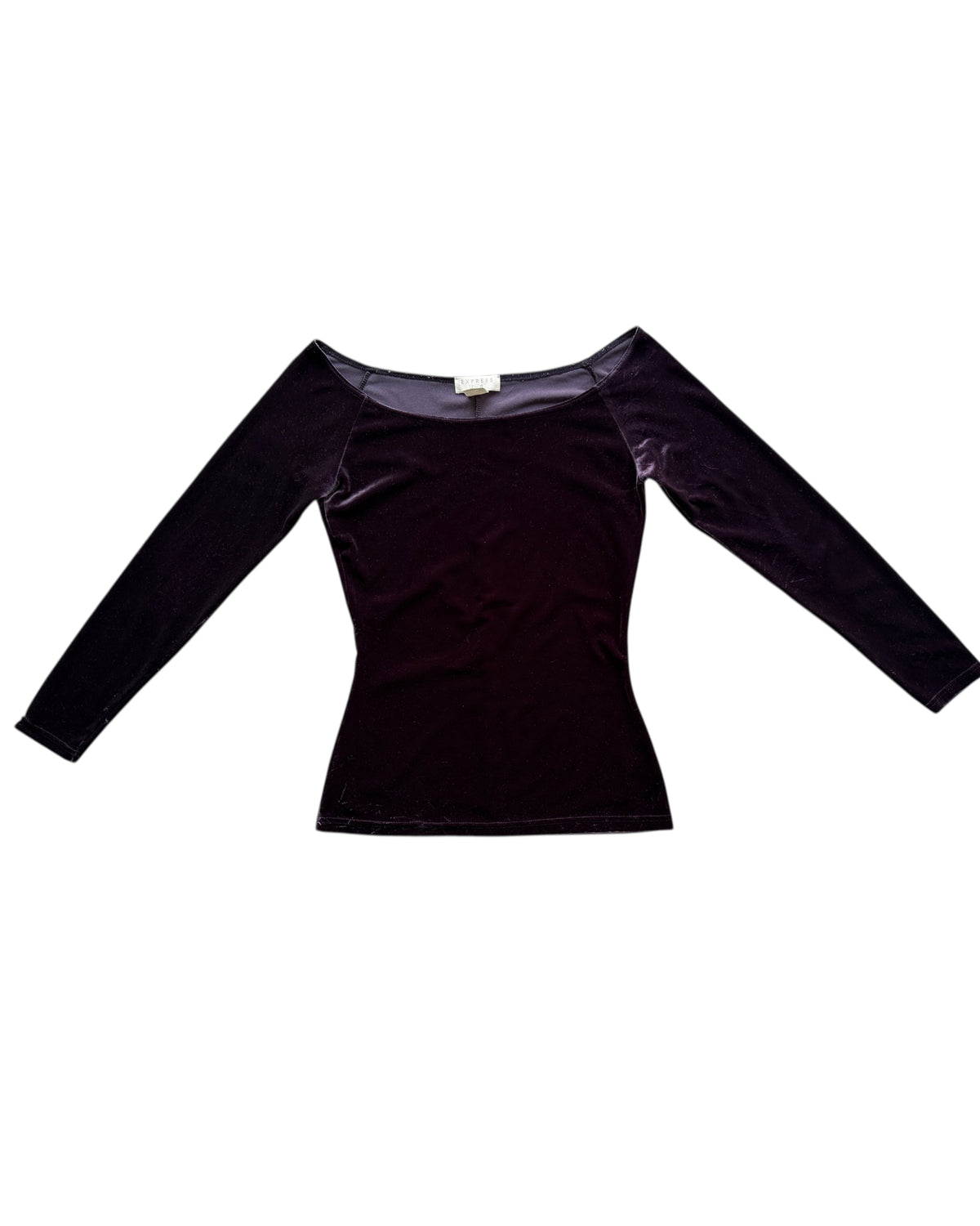 1990S EXPRESS VELVET BLOUSE