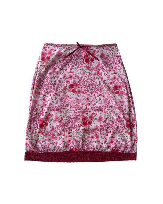 2000S CHERRY BLOSSOM SKIRT