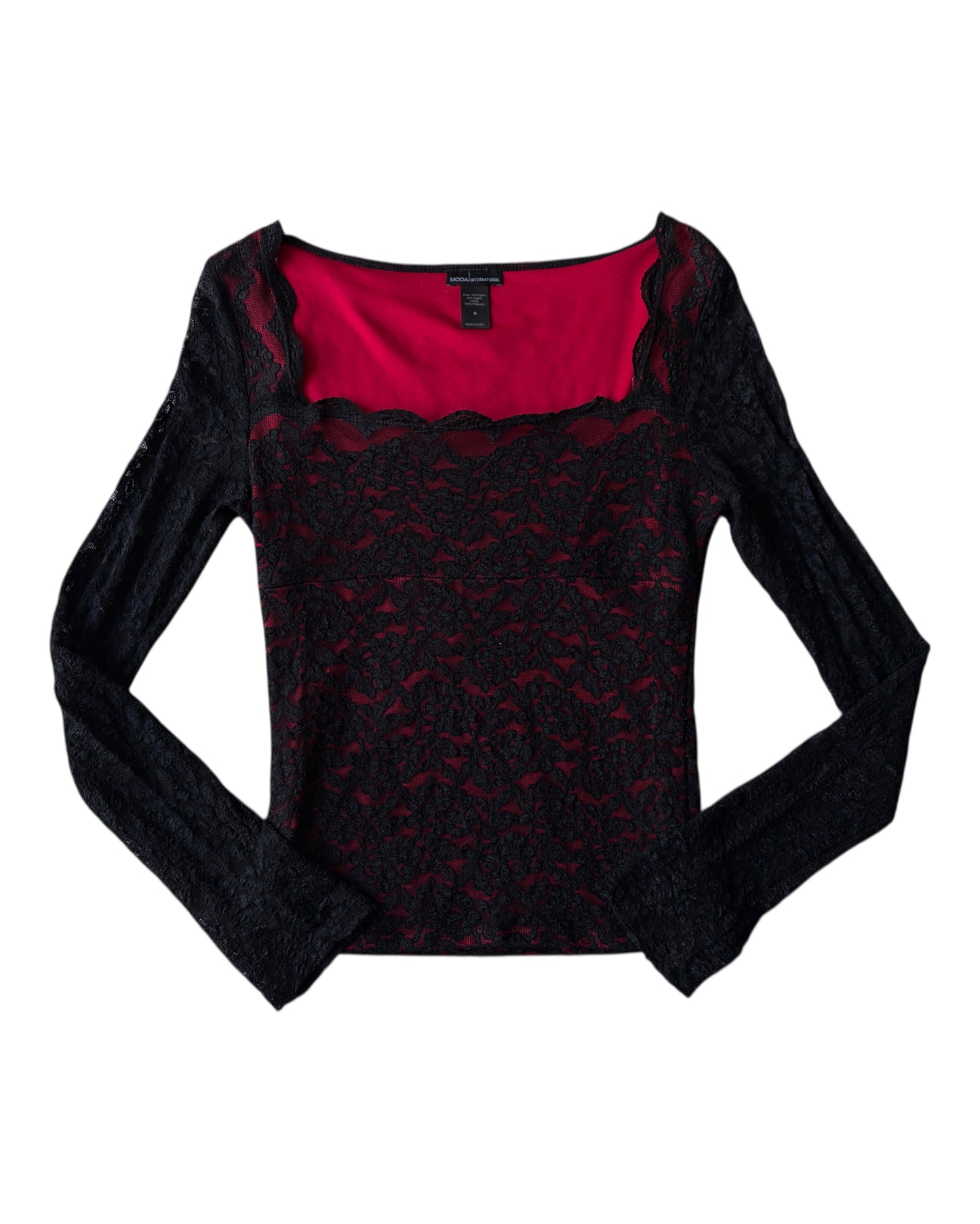 1990S MODA INTERNATIONAL BLOUSE