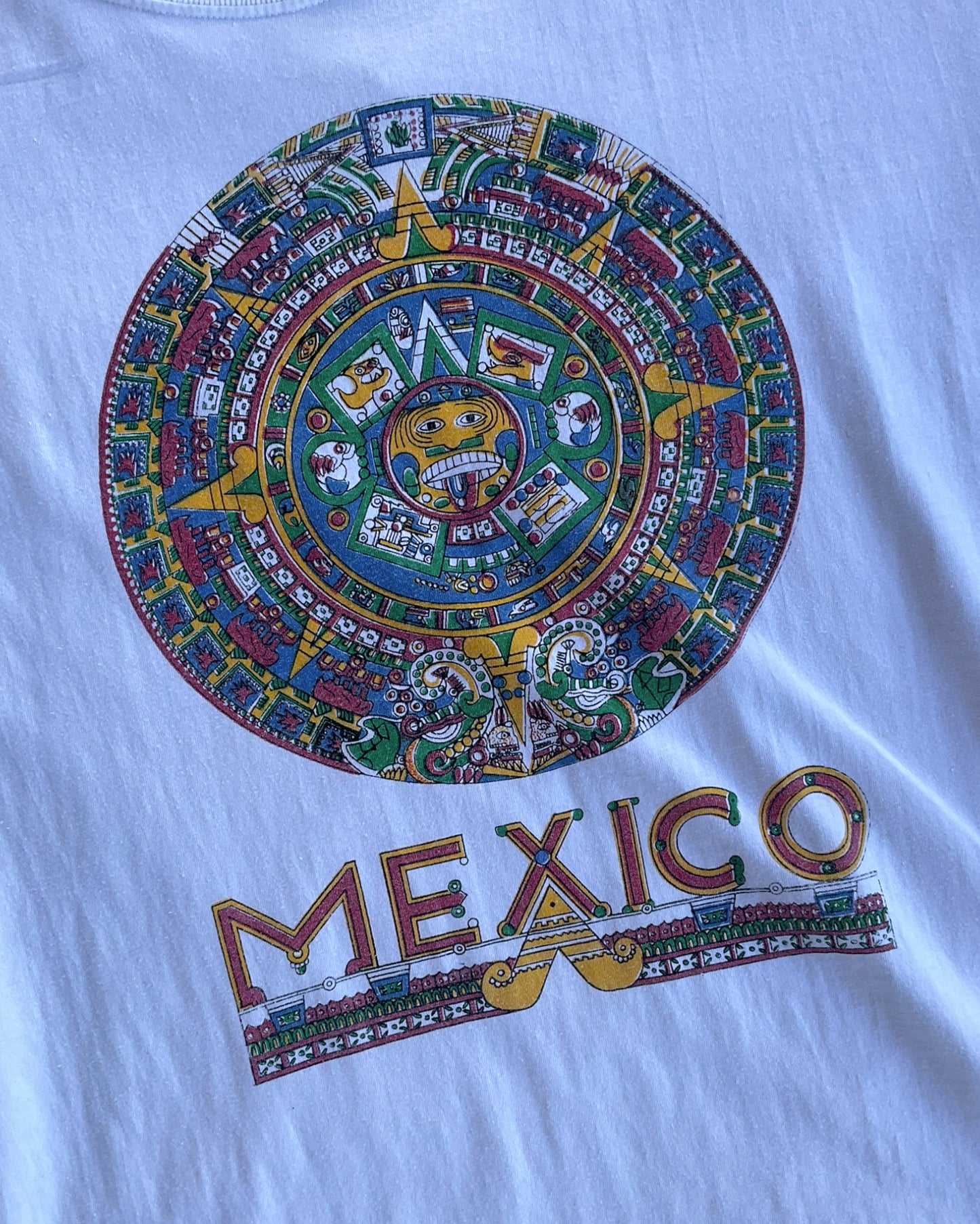 1990S AZTEC CALENDAR T-SHIRT