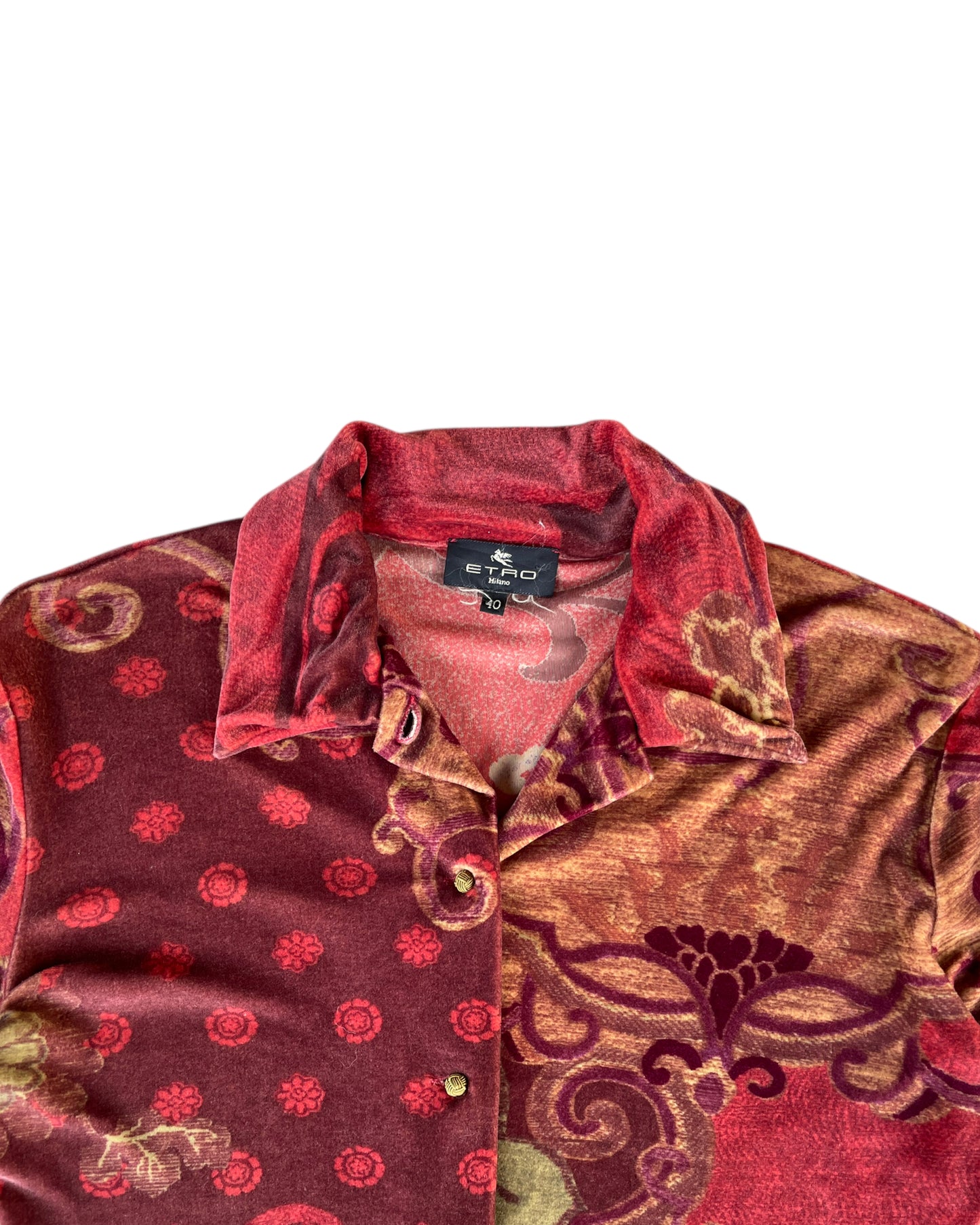 2000S ETRO BUTTON UP SHIRT
