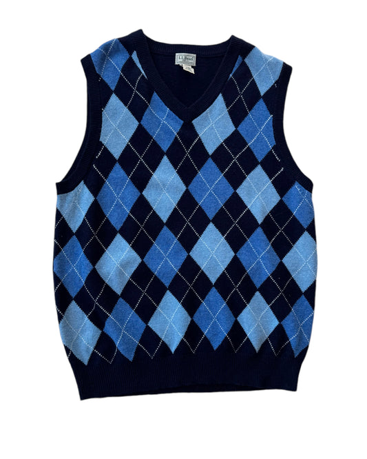 2000´S ARGYLE LL. BEAN SWEATER