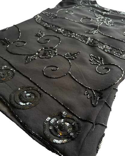 2000S MIDNIGHT GARDEN BLOUSE