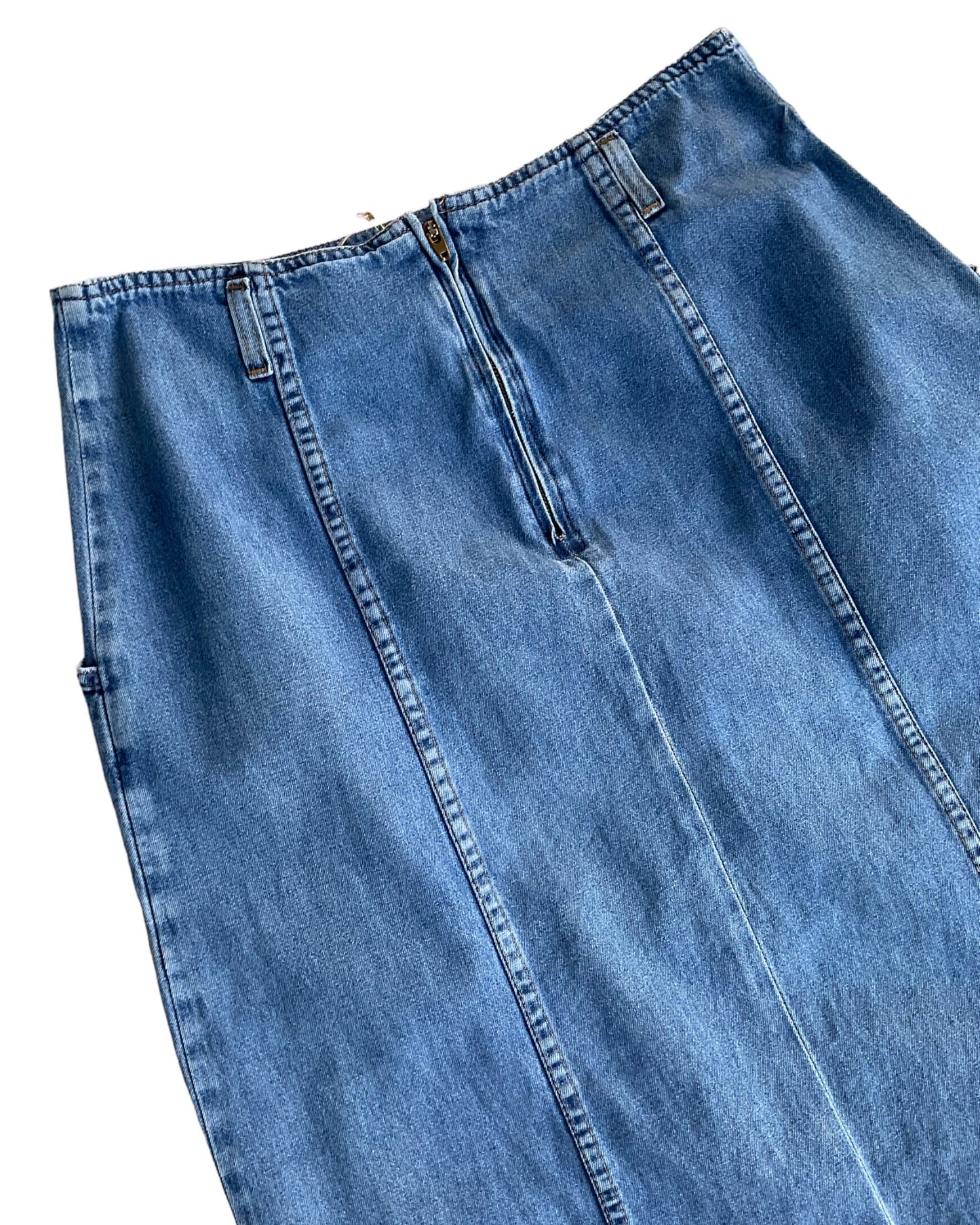 1990S VIVALDI DENIM MAXISKIRT