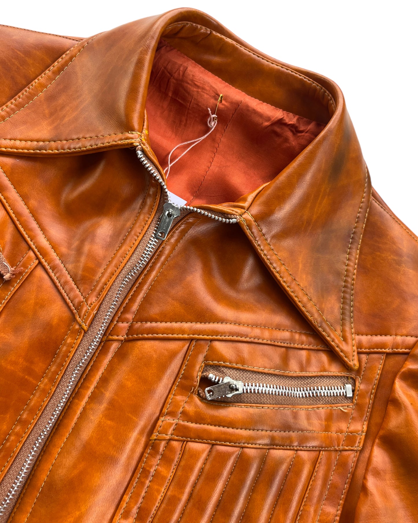 1970s SPORTLINE ORANGE JACKET