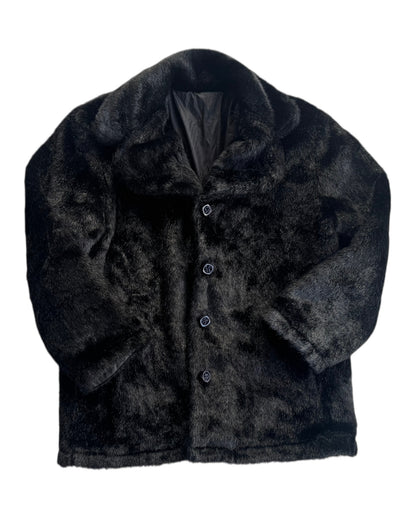 2000'S BLACK FUR COAT
