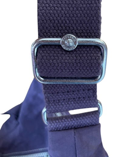 2000S KIPLING PURPLE NYLON SHOULDER BAG