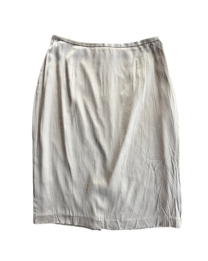2000S KAY UNGER SILK SKIRT