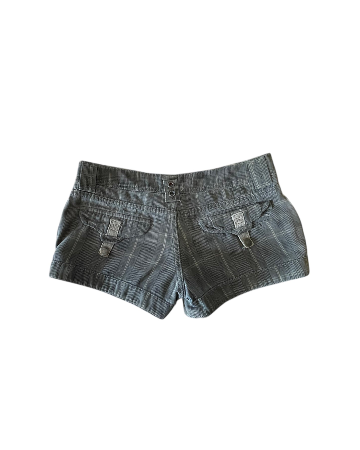 2000S BABY PLAID SHORTS